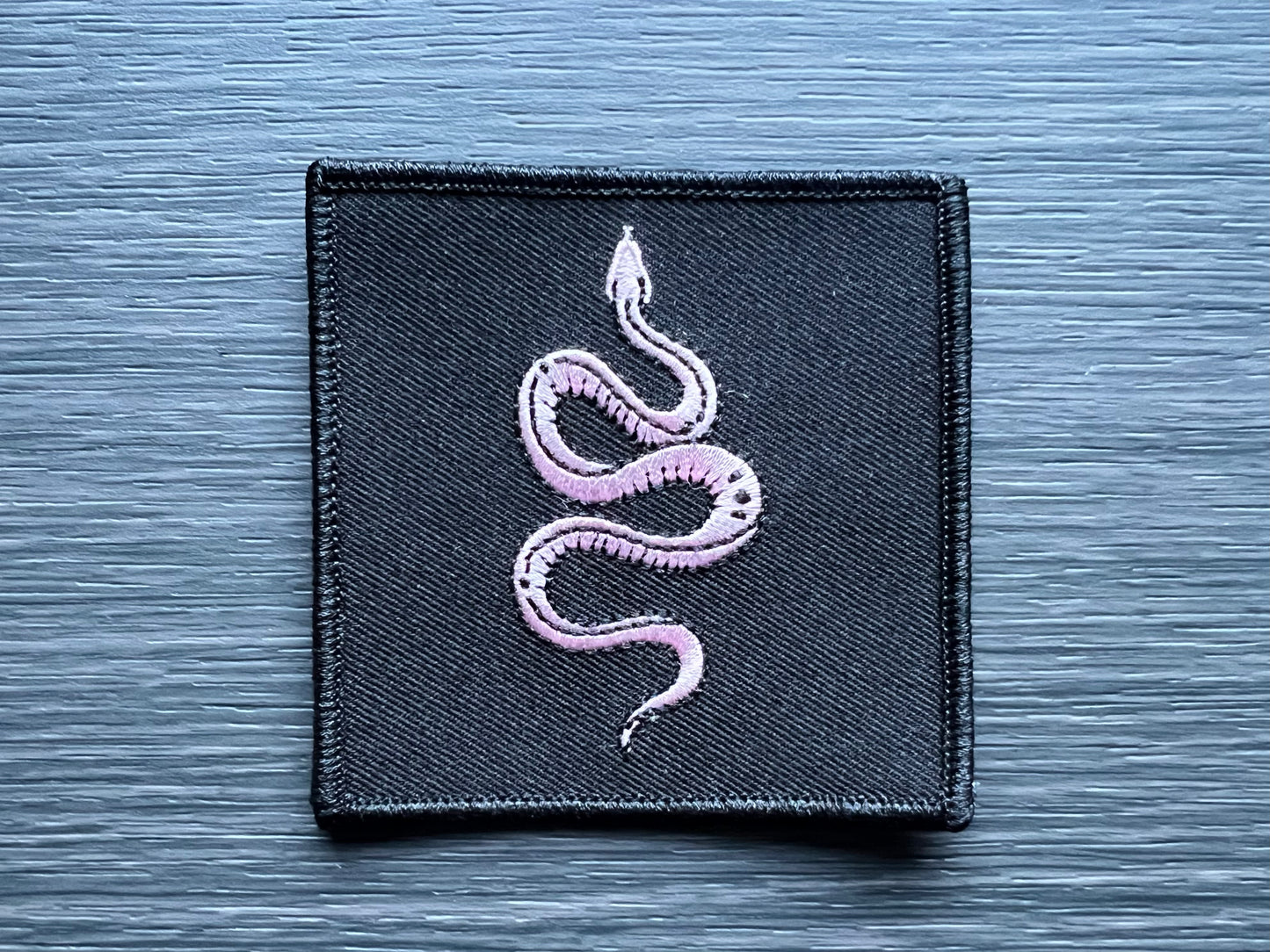 Rioghan Snake Canvas Patch Square