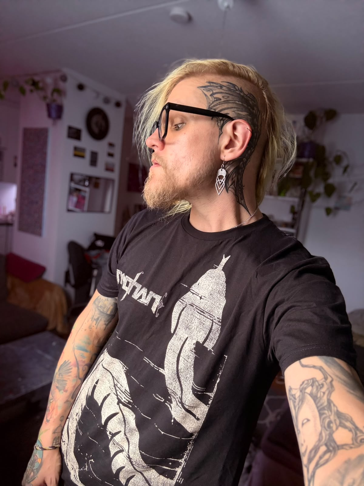 Rioghan - "Snake" T-shirt Black - Limited Edition 125 pcs