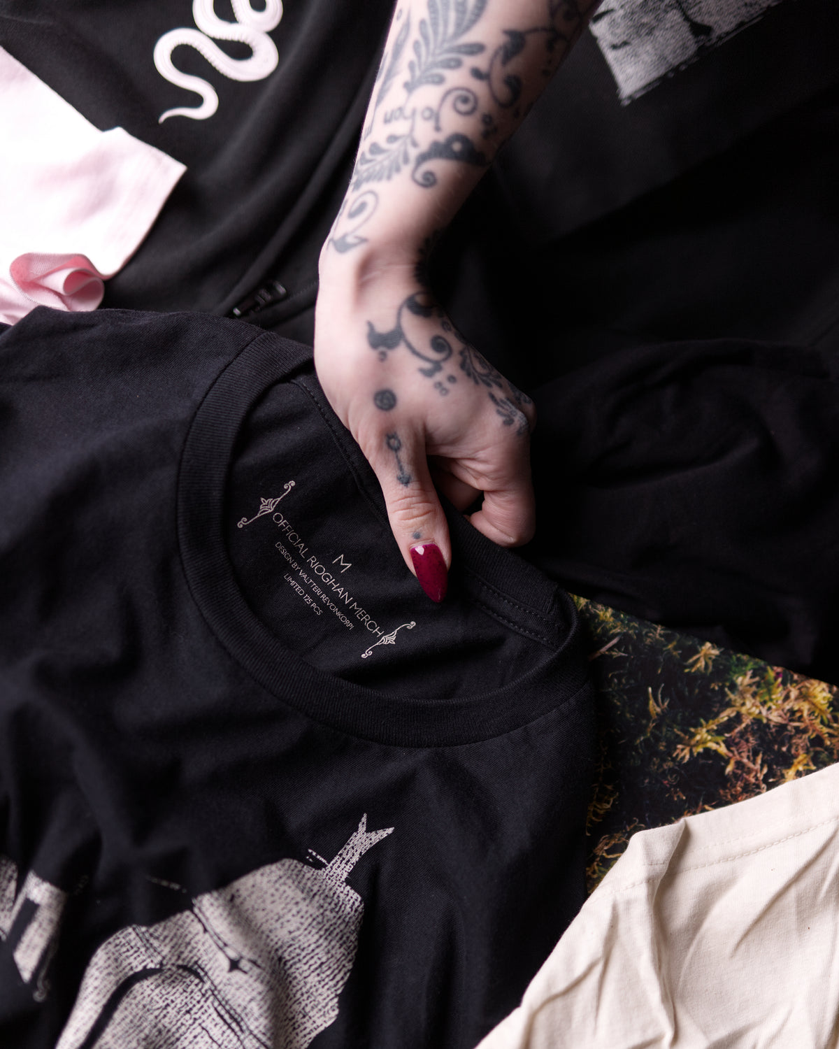 Rioghan - "Snake" T-shirt Black - Limited Edition 125 pcs