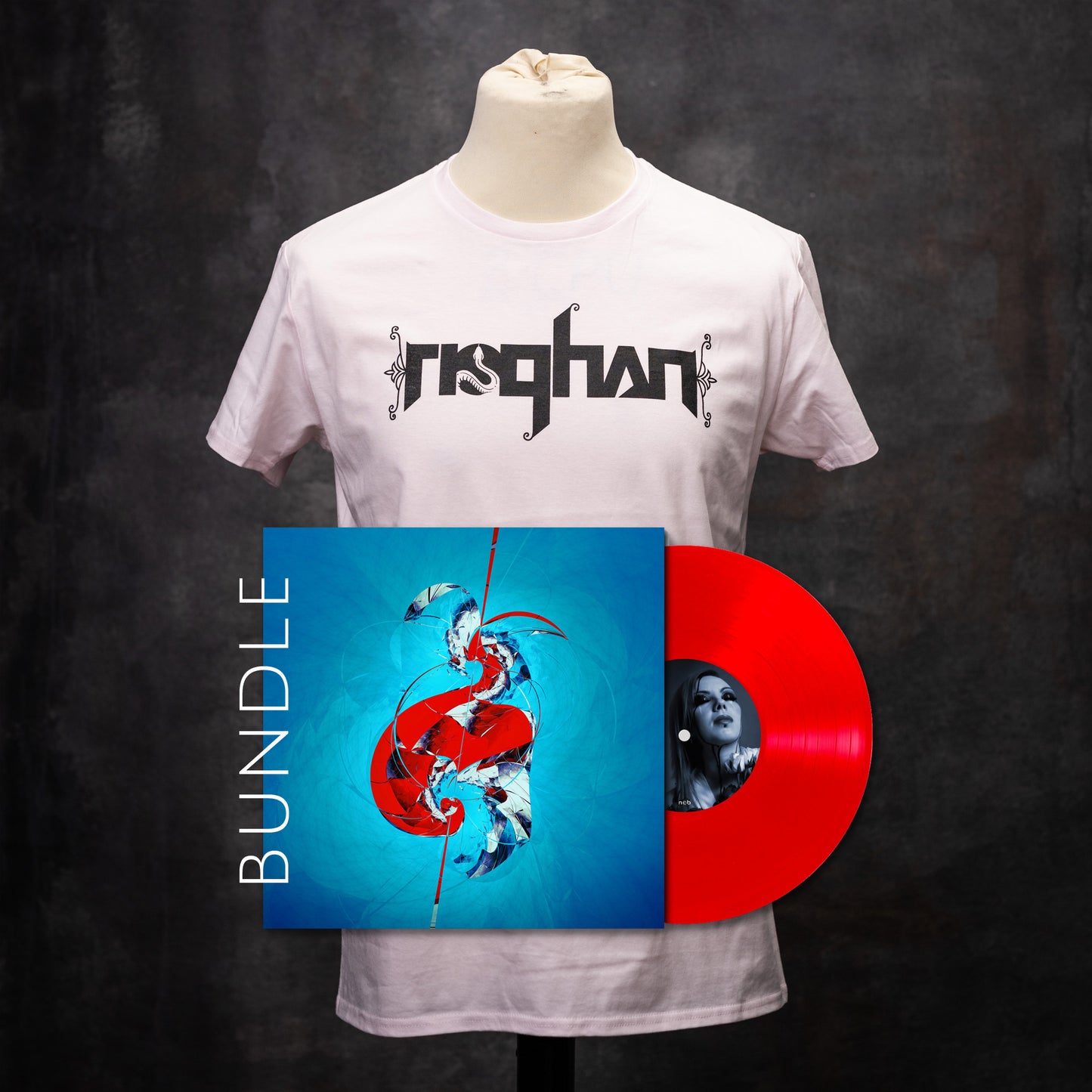 Rioghan Different Kinds Of Losses ltd edt RED LP and pink t-shirt bundle